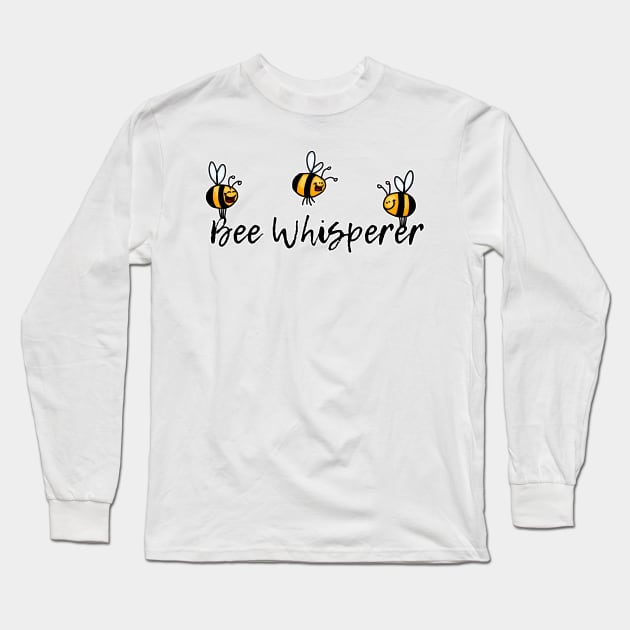 Bee Whisperer Long Sleeve T-Shirt by Corrie Kuipers